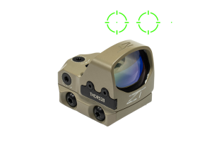 Thrive HD Reflex Sight Green Multi Reticle Low Mount (FDE)